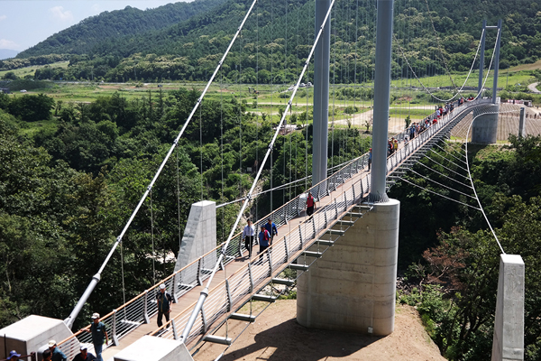 漢灘江天空之橋